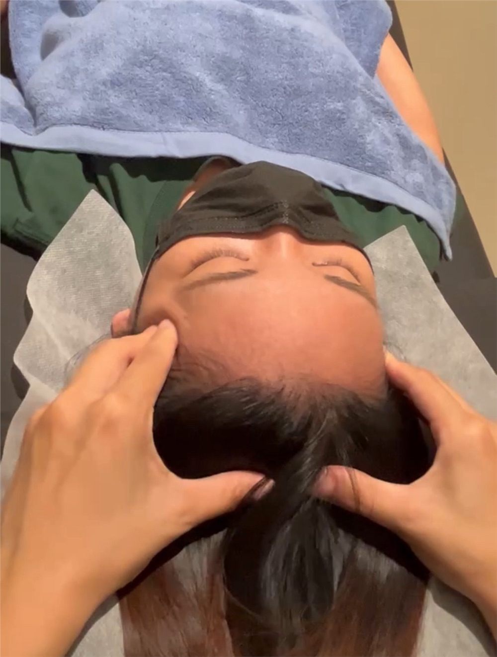 筋鬆樂深眠頭部紓壓服務情境